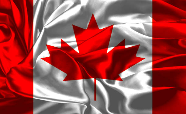 istock National flag of Canada 645211754