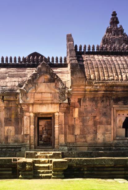 istock Minor Gate at Phanom Rung Rock Palace Architecture 645215508