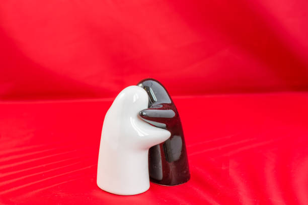 istock Beautiful and funny salt and pepper shakers 645221890