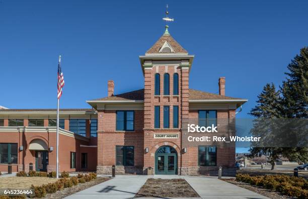 Courthouse In Panguitch Utah Stock Photo - Download Image Now - Utah, Courthouse, Architecture