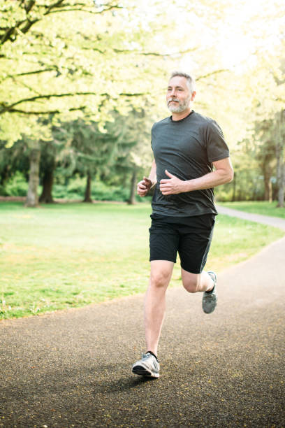 istock Mature Man Running Outdoors 645239654