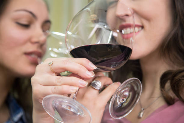 istock Close up of wine tasting. 645240056