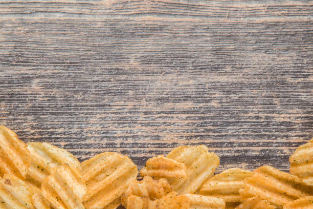 istock Crisps with tomato flavor. 645243470