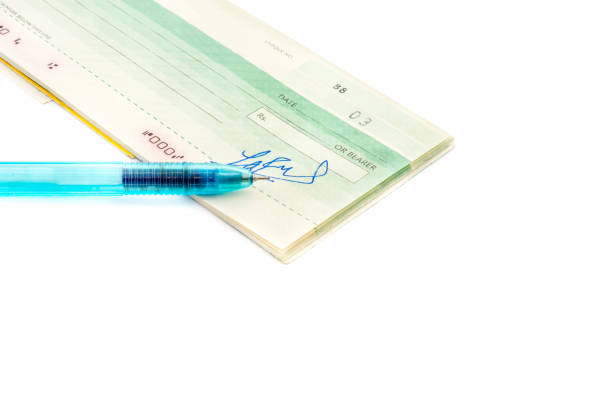 istock bank checkbook with pen isolated on white background 645254992