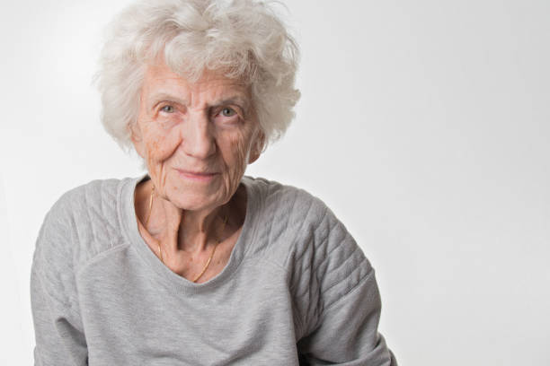 istock Senior Women with Gentle Smile 645318602