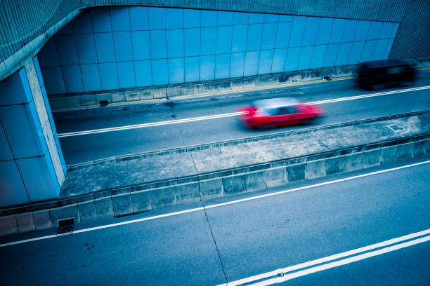 istock urban traffic road with cityscape 645321854