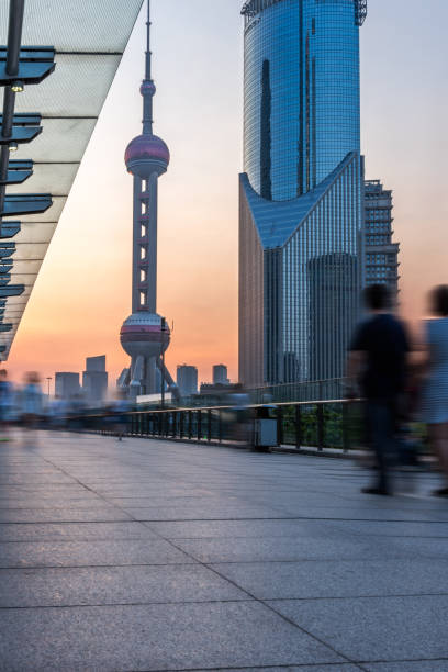 istock square of Shanghai financial district 645322588