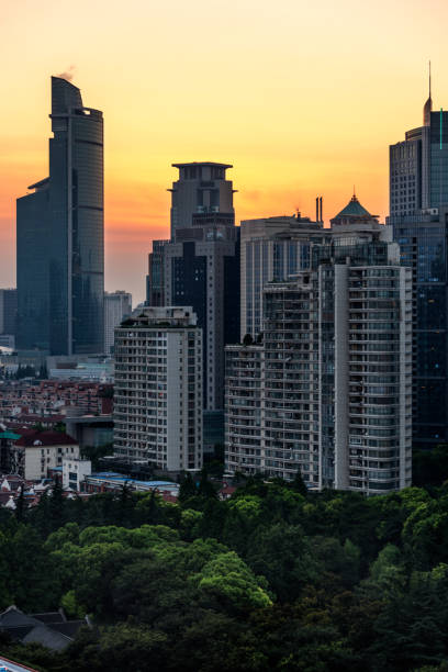 istock city skyline with residential district 645322646