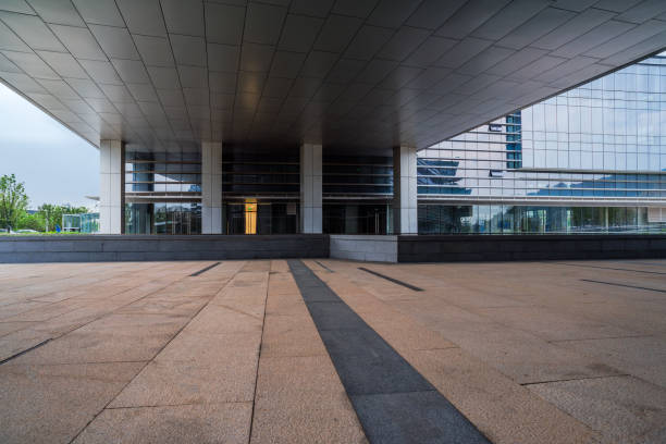istock square of Shanghai financial district 645340178