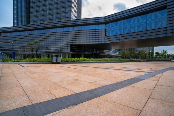 istock square of Shanghai financial district 645340496