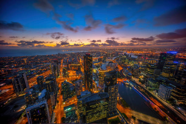 istock Melbourne city skyline 645341294
