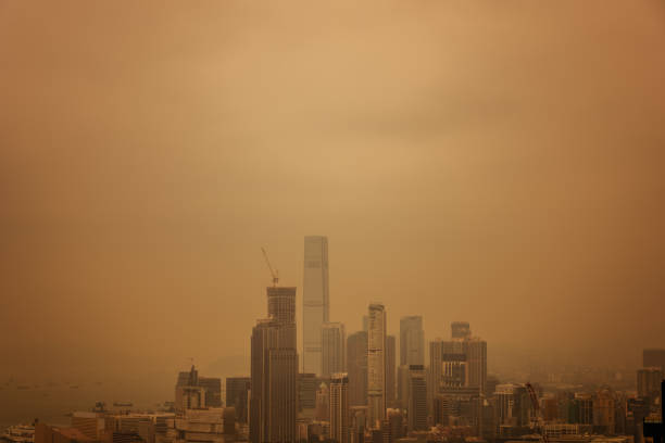 istock landmarks of Hong Kong 645344120