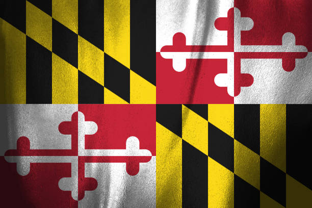 istock US flag of Maryland 645353496