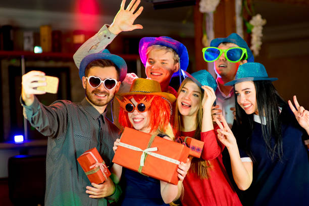istock Young peoples birthday party 645353908
