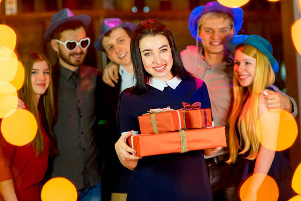 istock Young peoples birthday party 645354154