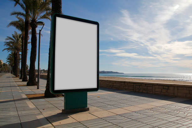 istock Blank billboard in the street 645363308