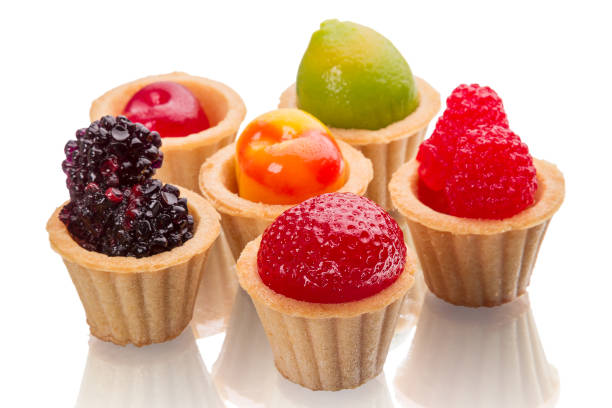 istock Tartlets with fruit jelly 645364380