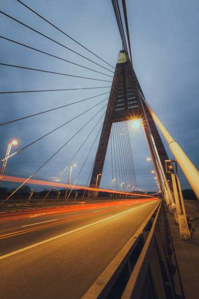 istock Megyeri bridge, Budapest, Hungary 645369662
