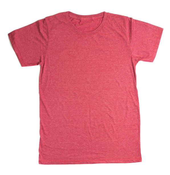 istock red t-shirt template ready for your own graphics 645370352