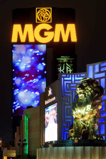 Las Vegas July 6 2015 The MGM Grand Hotel & Casino in Las Vegas, Nevada. The MGM Grand opened on December 18, 1993 and it was the largest hotel in the world when it opened.