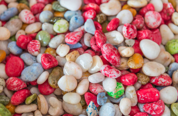 istock small color stone, small color rock, color rock background 645393470