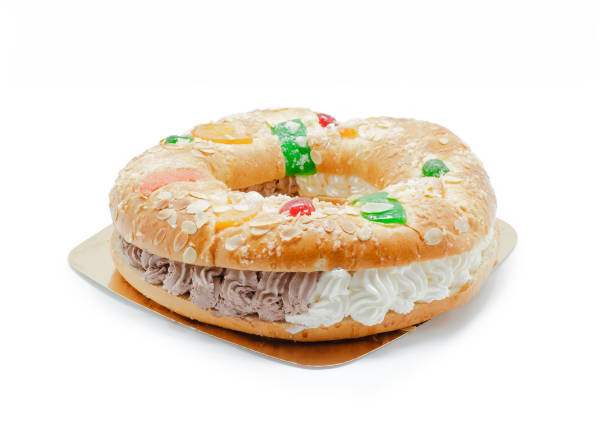 istock Kings ring cake . Traditional Spanish pastry 
