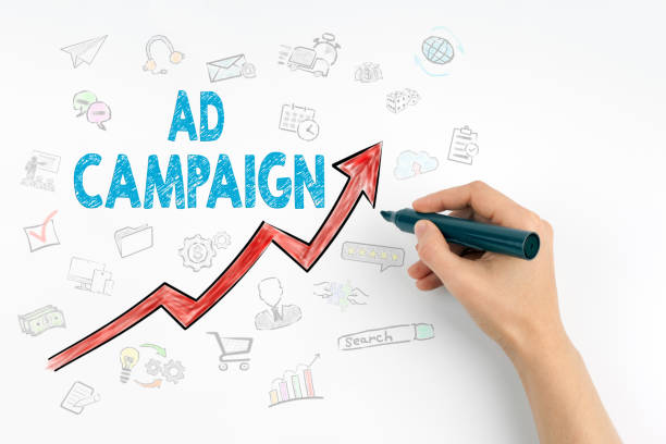 istock Hand with marker writing - Ad Campaign, Business Concept 645422044