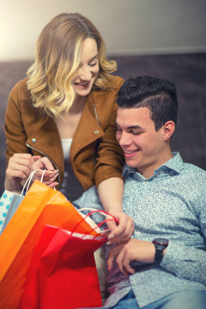 istock I am happy after shopping! 645451128