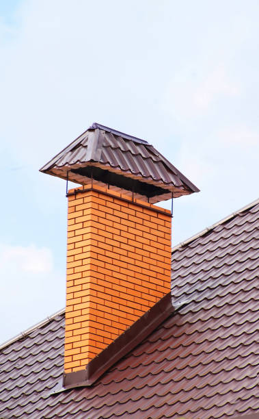 komin  - chimney flashing zdjęcia i obrazy z banku zdjęć