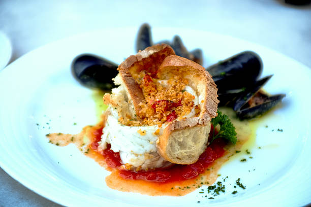 istock Close-Up Of Food In Plate On Table 645454801
