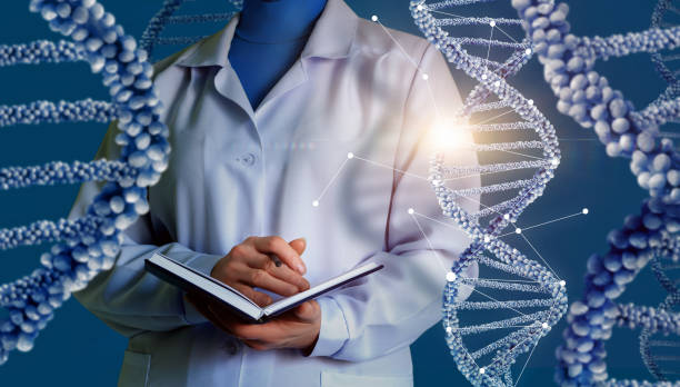 istock Scientist conducting research with DNA. 645455806