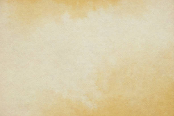 istock Old watercolor paper background 645456154