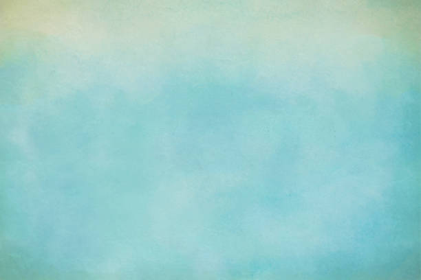 istock Old watercolor paper background 645458312