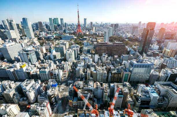 istock Japan Tokyo city scenery 645459206