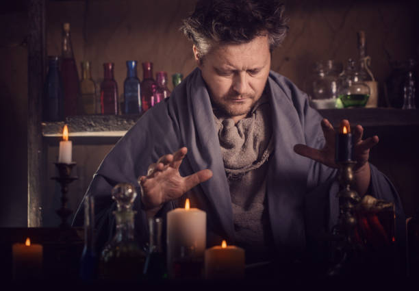 istock portrait of a sorcerer 645459246