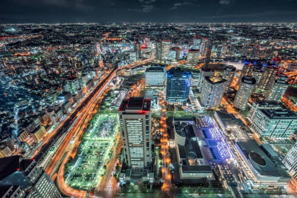 istock Japan Osaka city scenery 645461290