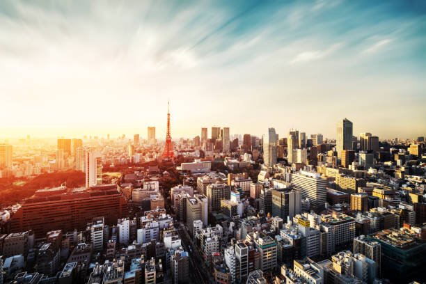 istock Japan Tokyo city scenery 645461688