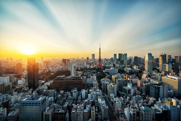 istock Japan Tokyo city scenery 645461924