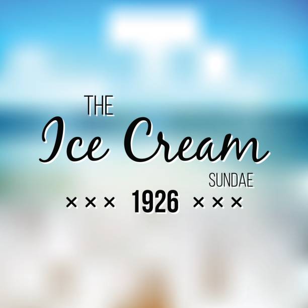 istock Frozen Yogurt Design Badges and Labels. Ice Cream Shop design 645471210