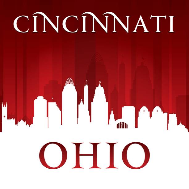 Cincinnati Graphics 70+ Cincinnati Skyline Stock Illustrations, Royalty-Free Vector ...