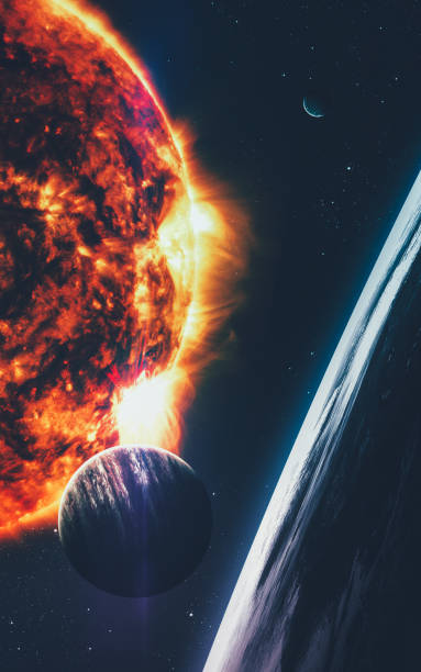 istock Abstract cosmos background - space. Elements of this image furnished by NASA 645501890