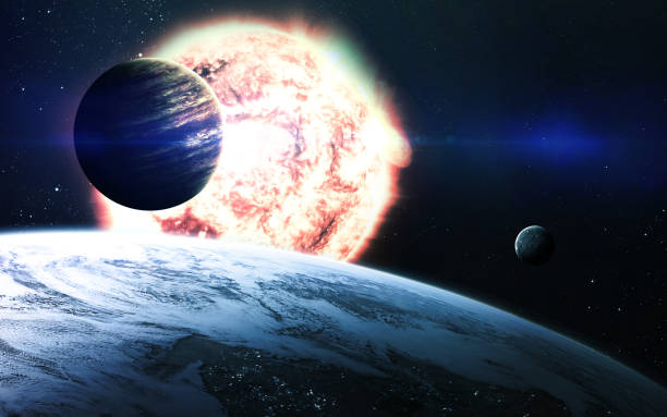 istock Abstract cosmos background - space. Elements of this image furnished by NASA 645501932