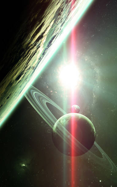 istock Abstract cosmos background - space. Elements of this image furnished by NASA 645501942