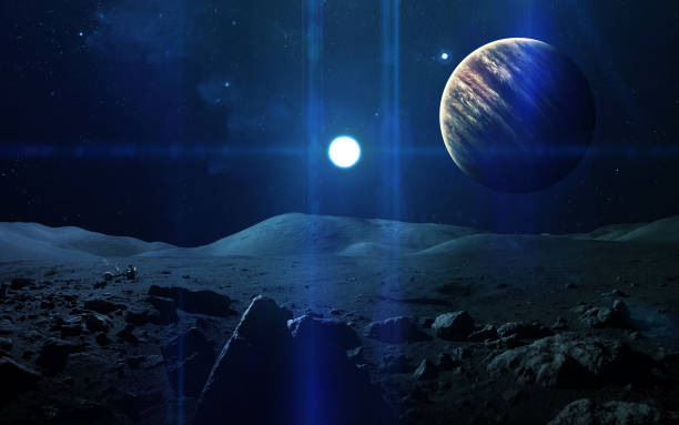istock Abstract cosmos background - space. Elements of this image furnished by NASA 645502050