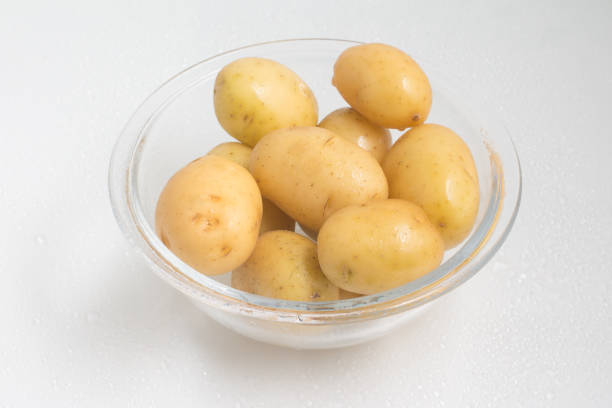 istock Baby Potatoes into a bowl 645502320