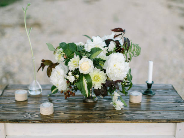istock Flower composition. fine bouquet of flowers 645525298