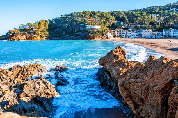istock Spain. The coastline of Costa Brava, La Sera, Begur. 645544214