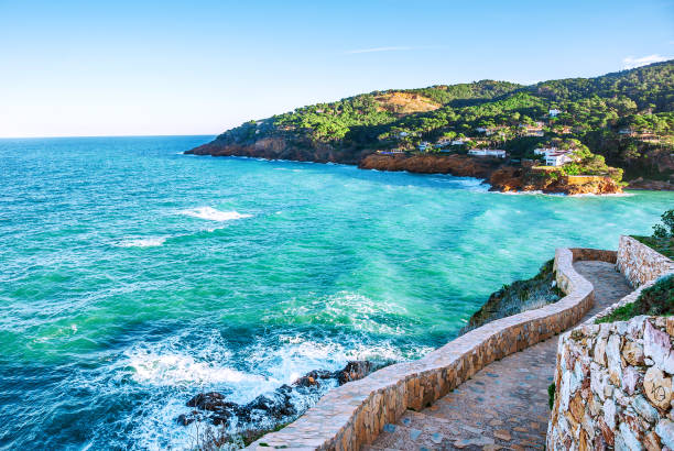 istock Spain. Costa Brava. In the evening. 645555528