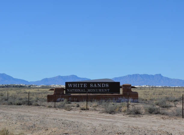 istock White Sands National Monument Sign 645561150