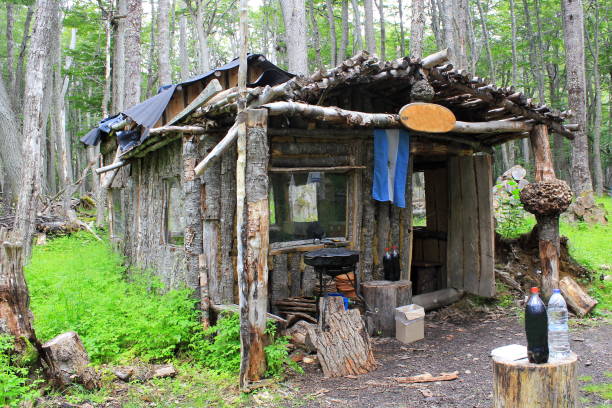 istock Rustic Cabin in the Patagonia Andes 645572762